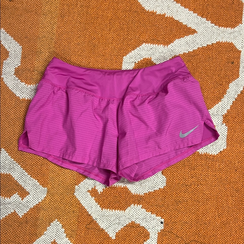 Nike Dri-Fit woman’s short hot pink running shorts size S